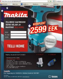 877 boxes ja makita akutrell http://www.boxes.ee/makita/akutrell/