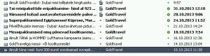 Goldtravel OÜ spam