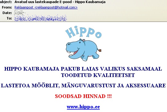 hippo.ee ristustas postkasti