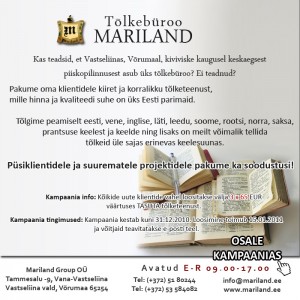 627 mariland group kutse mariland group oü teenused