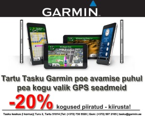 koopia garmin tasku kampaania